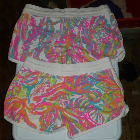 Lilly Pulitzer Chrissy 3" Beach short Shorts scuba to cuba NWOT sz xxs preppy - Picture 4 of 6